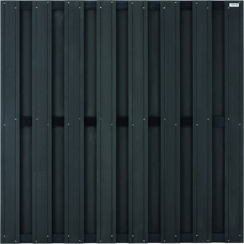 WPC Sichtschutzzaun "DESIGN" in 90 cm Breite