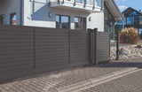 Alu-Schiebetor VIDUAL slide pure 100