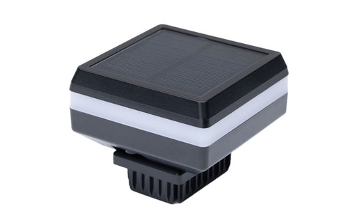 LED-Solarleuchte für Zaun- und Torpfosten