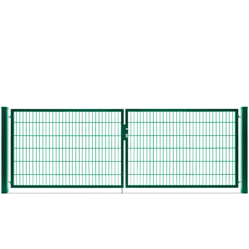 Doppelflügeltor Premium 1,96 m-1,20 Meter-Moosgrün