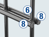 Doppelstabmatte 8/6/8 Premium
