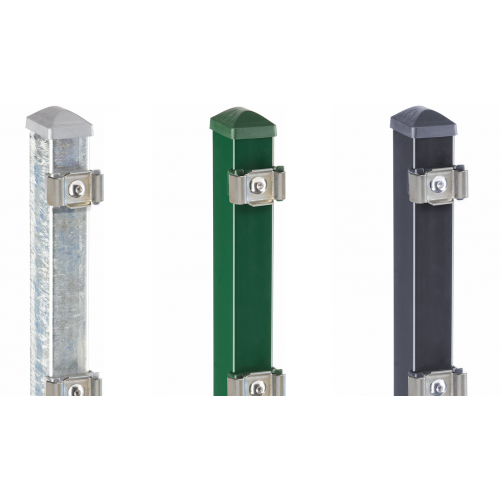 Zaunpfosten mit Klemmhalter System S