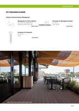 Montageclip für Terrace Massive Holz-Trägerprofil - 100 St./Pak.