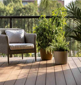 Podio Balkonbodenplatte - 0075 Dark Grey 4100 x 1854 mm, 0075 Dark Grey 2050 x 1854 mm