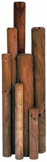 Hindernisstangen, Kernholz - 100 cm 3,00 m, 100 cm 3,50 m