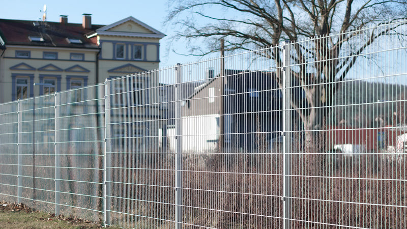 Zaunpfosten Typ VP - mit Edelstahl-Plättchen